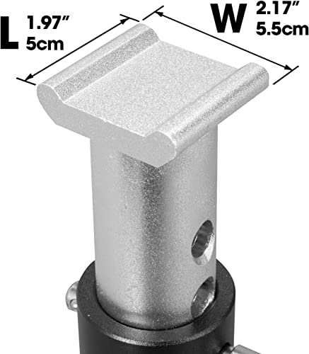 Big Red At43004Br Aluminum Jack Stands, 2 Pack, 3 Ton (6,000 Lb), Black/Silver #TOP3