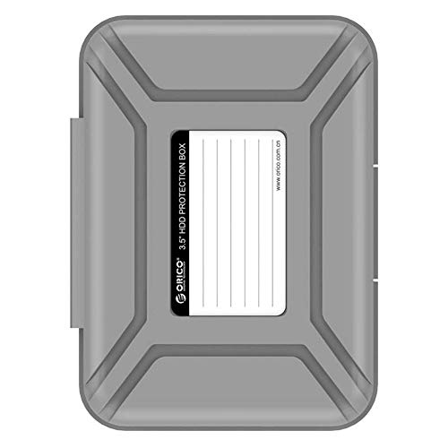 ORICO Hard Drive Case 3.5 Protective Storage Case for 3.5