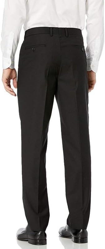 Adam Baker Men's 100% Wool Modern Fit Single Breasted Three Piece Tuxedo - Colors - Image 7