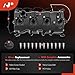 A-Premium QR25DE Engine Valve Cover with Gasket, Oil Cap & Bolt Compatible with Nissan Altima (Hybrid) 2007-2013, Sentra SE-R 2007-2012, Rogue 2008-2013, L4 2.5L Gas, Replace # 13264-JA00A 13270-JA00A