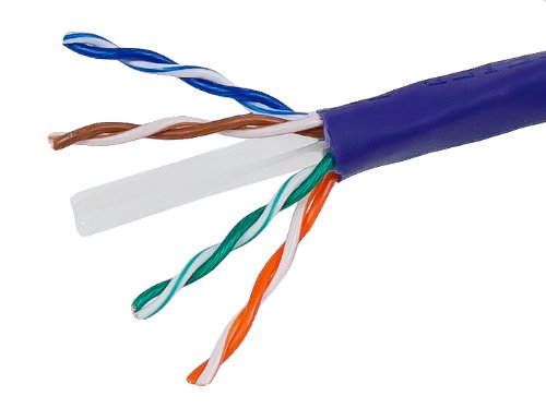 Hottest Sales Monoprice 108599 Cat6 Ethernet Bulk Cable - Network Internet Cord - Stranded, 550Mhz, UTP, CM, Pure Bare Copper Wire, 24AWG, 1000ft, Purple