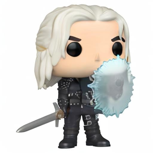 Foto 8 de 8 de Funko Pop! TV: Witcher - Geralt - (Shield) - The Witcher - el Brujo - Figura de Vinilo Coleccionable - TV Fans