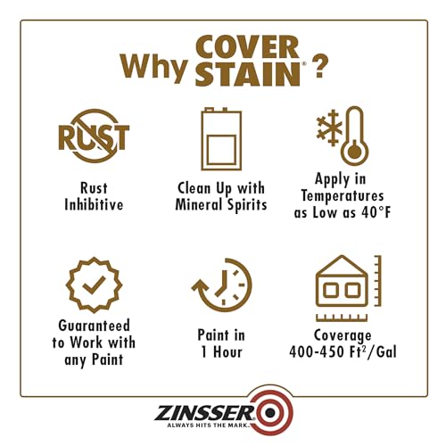 Rust-Oleum 3504 Cover Stain Interior/Exterior Oil Primer Sealer thumb #4