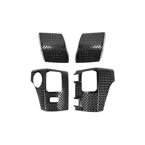 Feu arrière Wrangler JK couverture carcasse sourcil roue avant 2007-2017 4pcs
