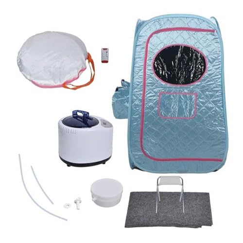 DMETE 2,5–2,68 l, 1000 W, tragbare Sauna-Sets, wichtsverlust-Detox-Maschine, Faltbare Sauna-Raum-Zelt-Bad-Sauna-Kabine zur Erhaltung der sundheit Zur Entspannung