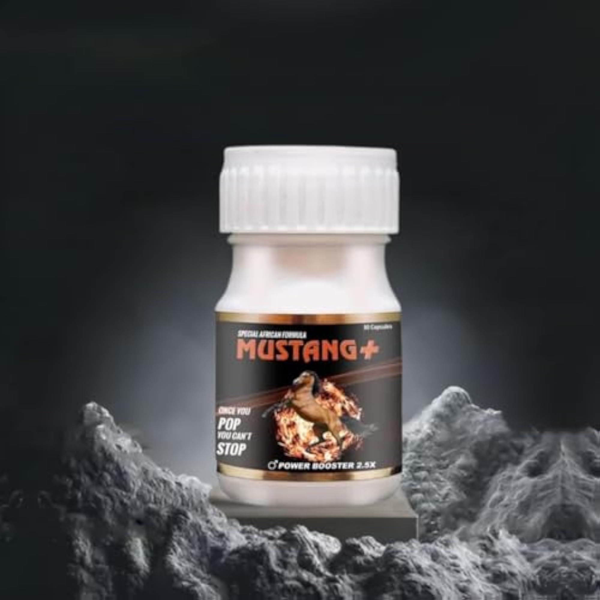 Mustang Plus Power Booster Capsules for Muscle Growth