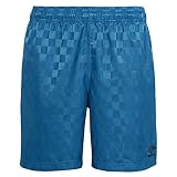 Umbro Men's Standard Checkerboard Short, Blue, Large