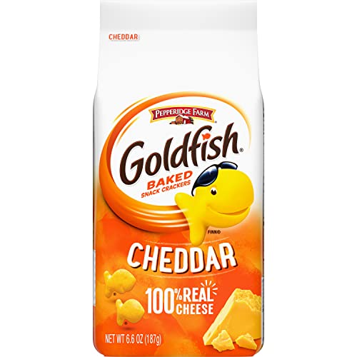 Pepperidge Farm Goldfish Snack Crackers Cheddar Cover