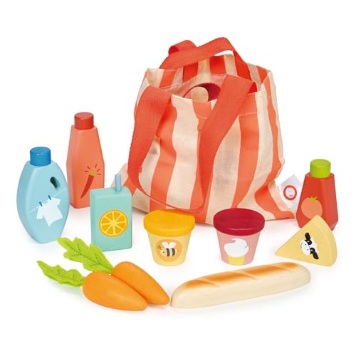 Sac d'épicerie Mentari MT7406 en bois durable pour marchande enfant