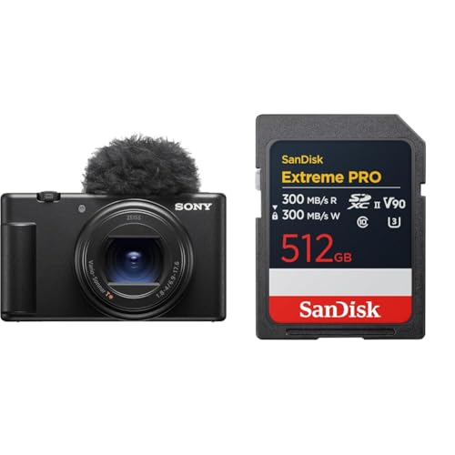 SONY(\j[) RpNgfW^J VLOGCAM VlogpJ ZV-1II EBhXN[t Y[Y ubN ZV-1M2 B + y TfBXN Ki z SDJ[h 512GB SDXC Class10 UHS-II