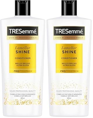 TRESemmé Acondicionador Lamellar Shine para cabello sin vida o apagado  685ml  Paquete de 2 
