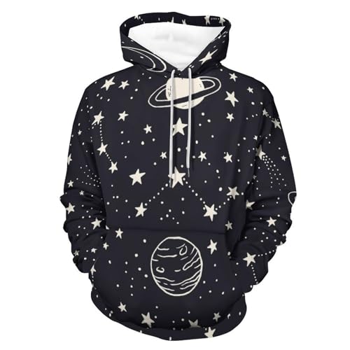 Sweatshirt pull pour homme femme à motif galaxie, fini les vêtements lourds et inconfortables