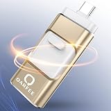 ❤【Transferencia de archivos de alta velocidad】: Conecta la ampliación de memoria compatible con teléfono directamente a tu dispositivo. Disfruta de velocidades de lectura de hasta 90 MB/s con USB 3.0 y velocidades de escritura de hasta 40 MB/s. Esta memoria USB compatible con iOS facilita y acelera considerablemente la transferencia de archivos. Memoria USB, ahorraremos mucho tiempo.