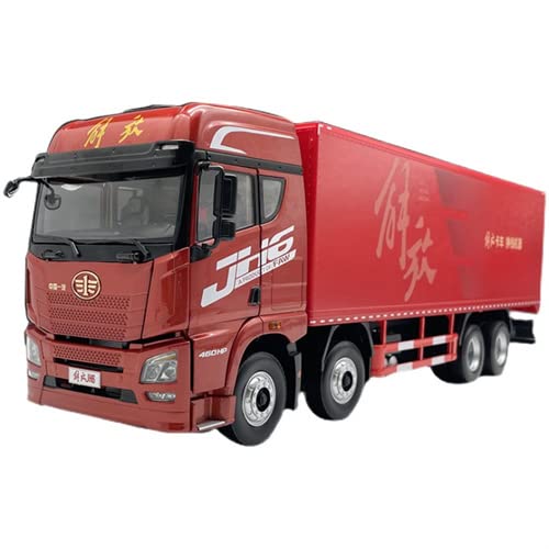 FAW Jiefang jh6 trailer cargo truck red 1/24 DIECAST Truck Pre-built Model