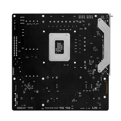 Image of ASRock B860M Lightning WiFi Motherboard - Intel B860, LGA1851, DDR5 8666+ (OC), PCIe 5.0, Thunderbolt 4, WiFi 6E, 12+1+1+1+1 Power Phase, 4X M.2, USB 3.2 Gen2, Killer 2.5G LAN