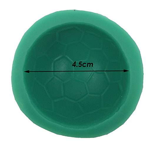 Soccer Shoes And Soccer Ball Candy Fondant Chocolate Mold For Cake Decoration, Cupcake Decorate, Polymer Clay, Crafting, 2 In Set #TOP4