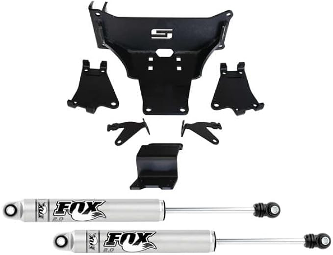 Superlift | 92743 | Dual Stabilizer Kit with Fox 2.0 Cylinders | Fits 2005-2023 Ford F-250 / F-350 with No Lift to Any Lift Height