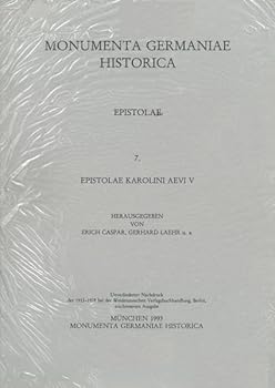 Paperback Epistolae Karolini Aevi (V) [Latin] Book