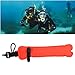 PerGar Diving Surface Marker Buoy, Mini Scuba Diving SMB Surface Marker Buoy, Waterproof Nylon Bright Color High Visibility Diving Float Buoy, for Underwater Activities (Fluorescent