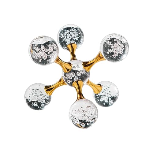 FABLOFT Bubble Sphere Figurine Art Crafts Tabletop Ornament for Fireplace...