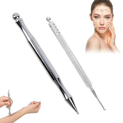 2 Pcs Akupressurstift Akupunkturstift Akupunktur Akupressur Stift Acupuncture...