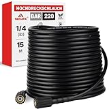 YAMATIC Pressure Washer Hose 50FT x 1/4', 3200 PSI...