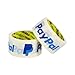 Price comparison product image 12 x Rolls of 100% Recyclable 2" (50mm) PayPal White Kraft Paper Eco Packing Tape