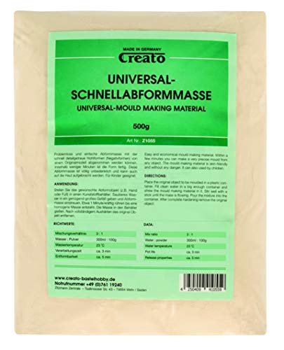 Creato Z1055 - Schnellabformmasse im Polybeutel, Alginat Abformmasse, 500g (1er Pack)