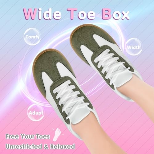 Women's Barefoot Shoes Casual Wide Toe Box Soft Zero Drop Minimalist Non-Slip Comfortable Width Walking Sneakers2