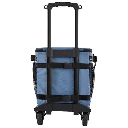 Wrangler ATG Rolling Picnic Cooler Bag, Coronet Blue - image 5