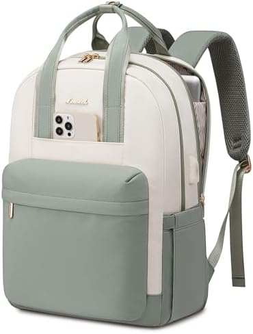 LOVEVOOK Laptop Backpack Womens, 15.6 inch Fashion Rucksack Bag f...