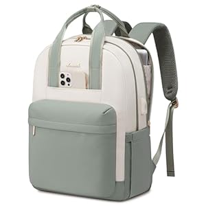 LOVEVOOK Laptop Backpack Womens, 15.6 inch Fashion Rucksack Bag for Women, Waterproof School Bags with USB Port, Ladies Back Pack for Uni College Travel, Work Bag for Office Teacher Nurse