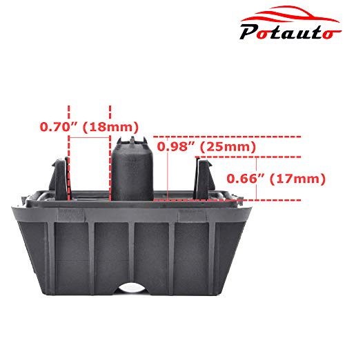 Image of Potauto Upgraded 51717237195 Car Jack Lift Pad Puck Support Compatible with BMW 1 3 5 6 7 X1 M3 M5 M6 Series (Qty 1, 51717237195)