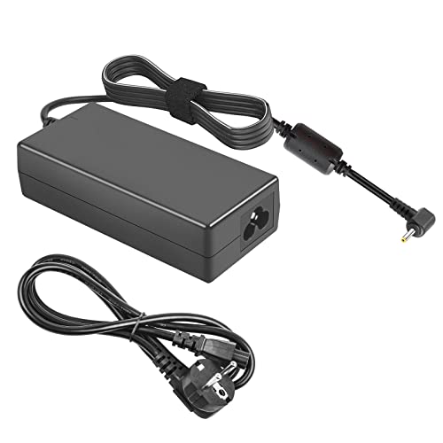 ARyee 19V 2,1A 40W Chargeur pour Ordinateur Portable pour ASUS Eee PC 1015PED 1015PEM 1015PN 1015PW 1015PX 1015PXD 1015T 1001PX 1001PXD 1104 1104HA 1106 1106HA 1201 1201HA 1201PN (2,5 * 0,7mm) Cover
