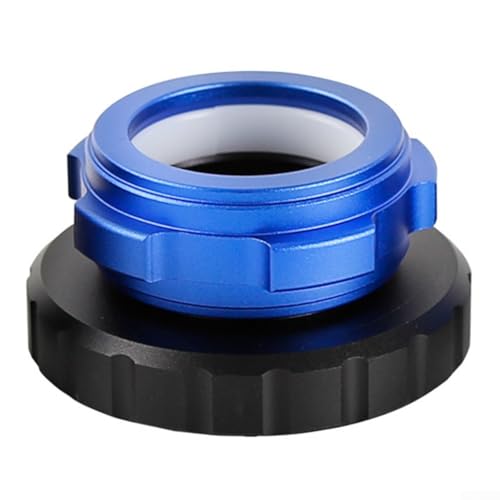 Adaptador de montaje M42/M48/2 a 1.25 pulgadas, ocular de telescopio astronómico con bloqueo coaxial ligero para telescopio astronómico (M48 a 1.25 pulgadas)