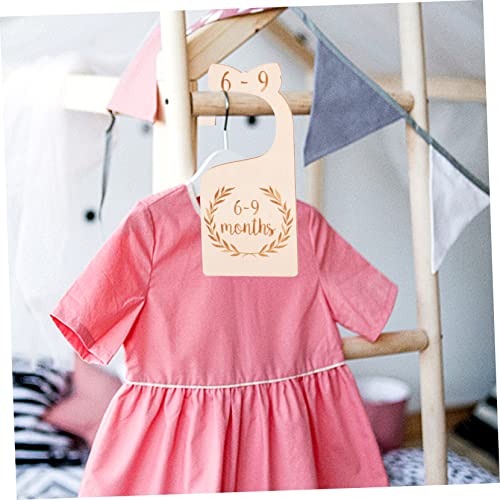 Yardwe 1 Conjunto De Guarda-Roupa De Bebê Etiquetas Penduradas Divisores De Gavetas Divisores De Gav