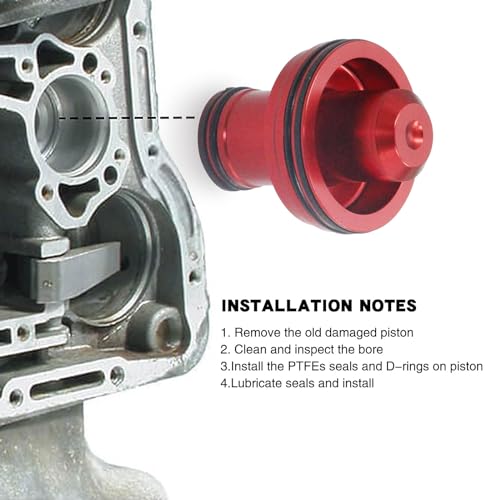 QGHAUC Billet Accumulator Piston Kit 22841-04K for Chrysler 42RE by QGHAUC - Used condition - Image 6