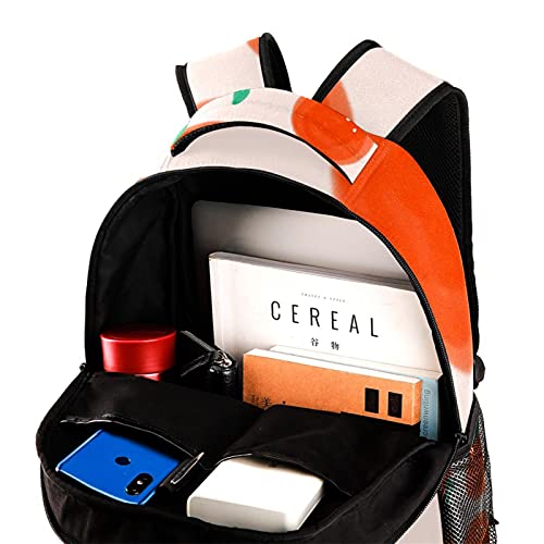Sac à dos décontracté pour femme à grande capacité multicolore - 4