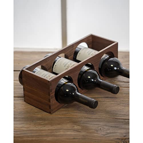 Soporte para botellas de vino de madera RUVOO miniatura 6
