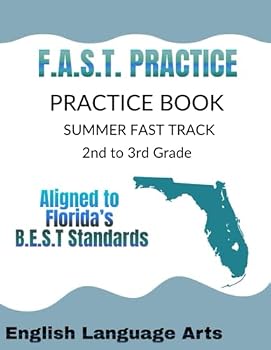 Paperback F.A.S.T Prep- FAST TRACK 2nd Grade to 3rd Grade Summer Learning -English Language Arts: Transition: Summer Learning Workbook Book