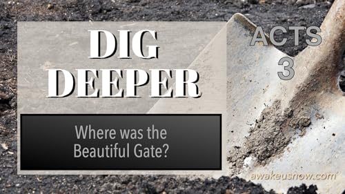Dig Deeper - Acts Chapter 3: Where was the Beautiful Gate?