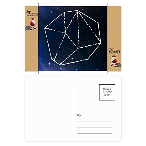 Cartes de remerciement motif étoiles bleu lot de 20 pour témoigner votre affection