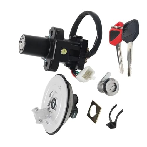 Verrouillage de commutateur d'allumage avec clé pour CB600F Hornet 600 et CB250