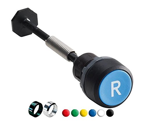 Bouton de réarmement ABB Entrelec KPR3-101W blanc axe rasante 101 W