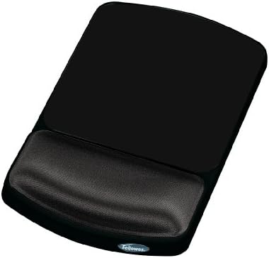 Fellowes Premium Gel - Alfombrilla con reposamuñecas ergonómico, gel, color grafito