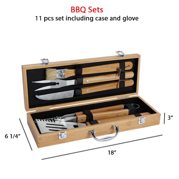 Amazon.com : Personalized Custom BBQ Grill Set, Gift for Dad