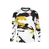 UGLY FROG MX Jersey Street Rebel Orange - Langarm Funktions-Shirt Für Moto-Cross, BMX, Mountain Bike, Offroad Winter Thermo MTB Downhill Jersey MKZR02