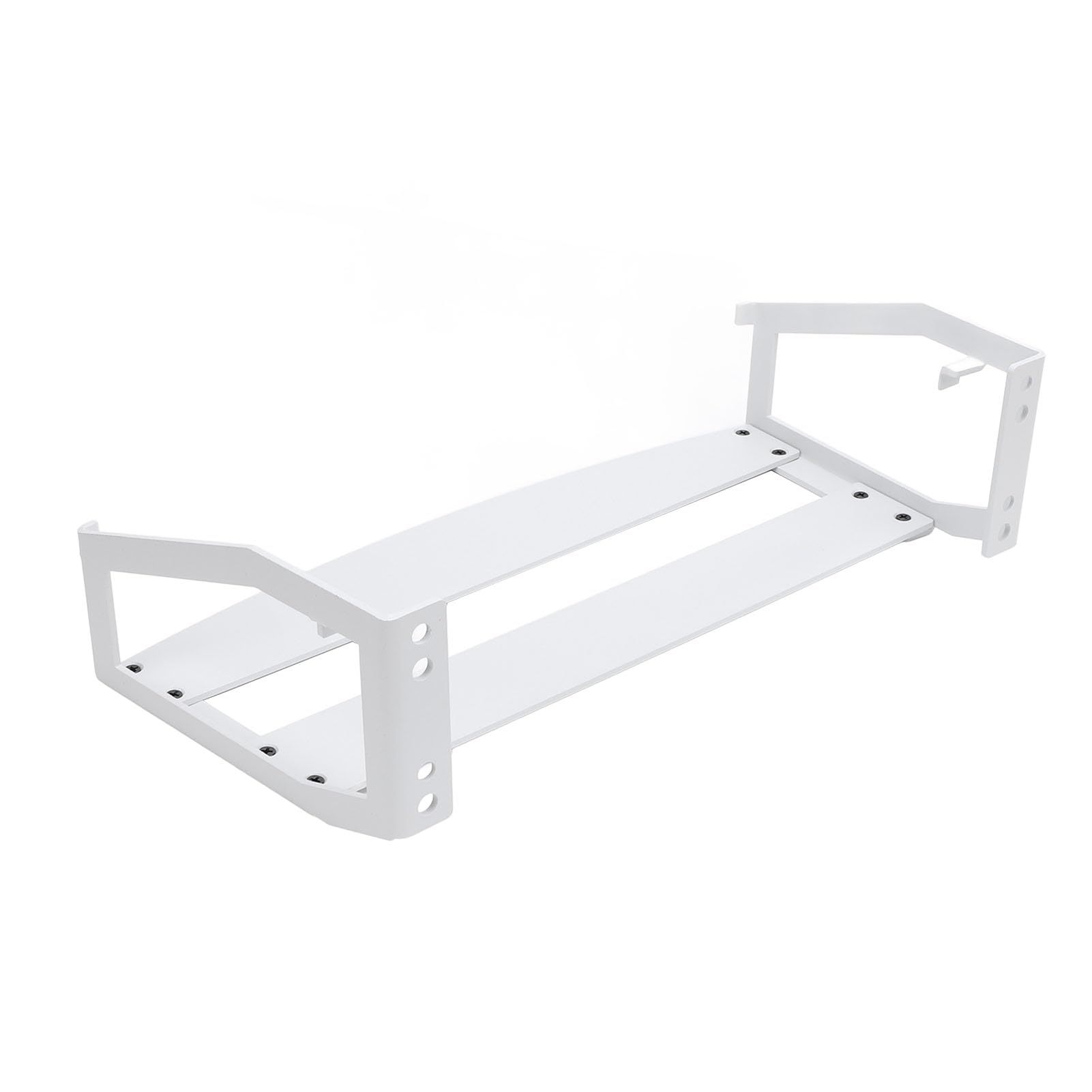 ZJchao Soporte de Pared para Altavoz de Acero Inoxidable Resistente para Five, Soporte de Pared para Uso en Interiores y Exteriores (White)