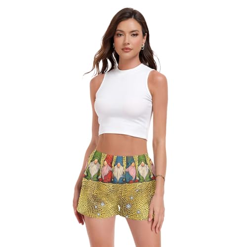 Short de détente femme taille moyenne vêtement de plage GuoChe