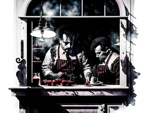 The Depressed Butcher affiches sur toile SERENDIPITP pour salon moderne